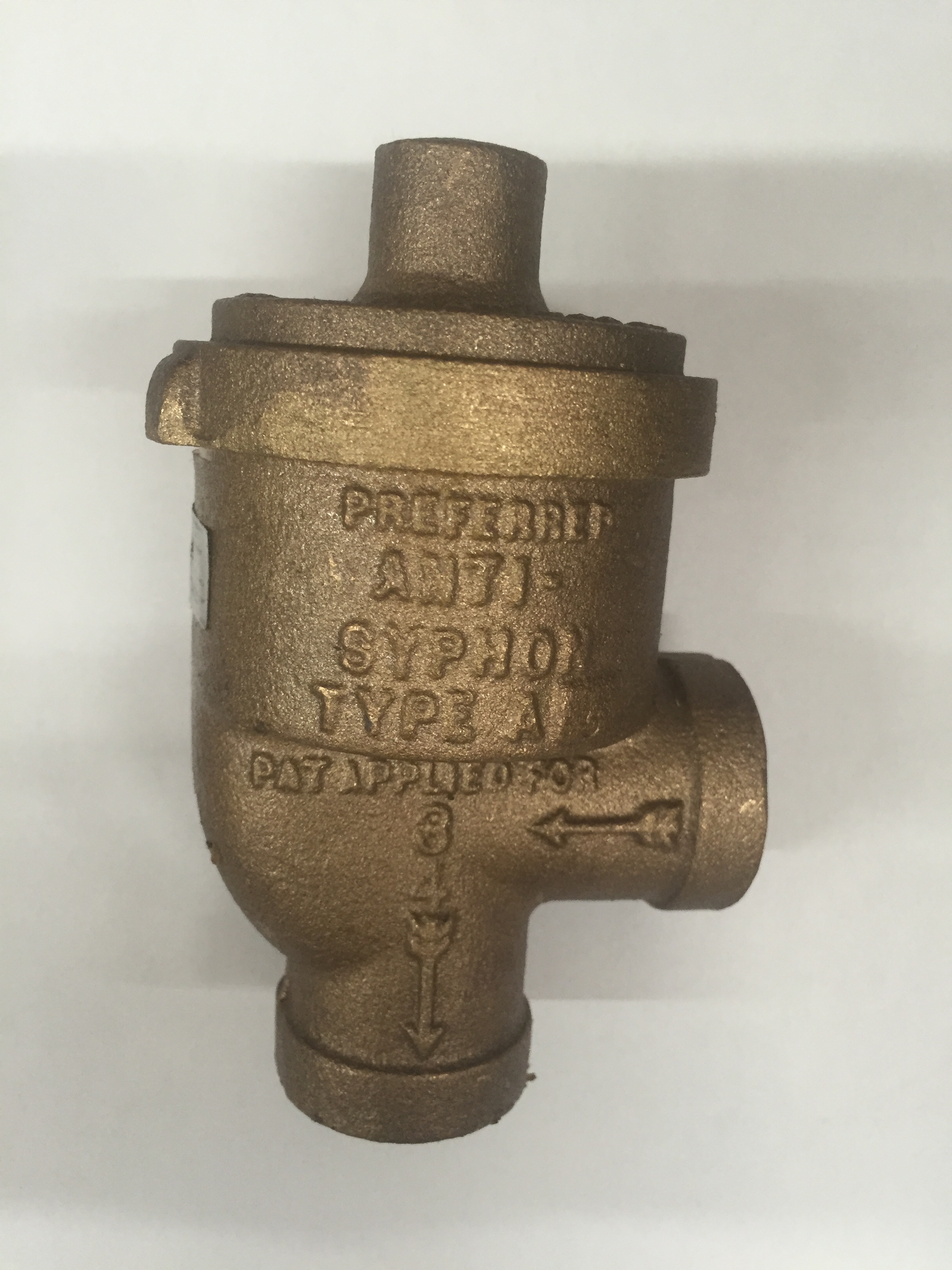 Preferred Utilities 3/4" Oil Anti Siphon Valve 