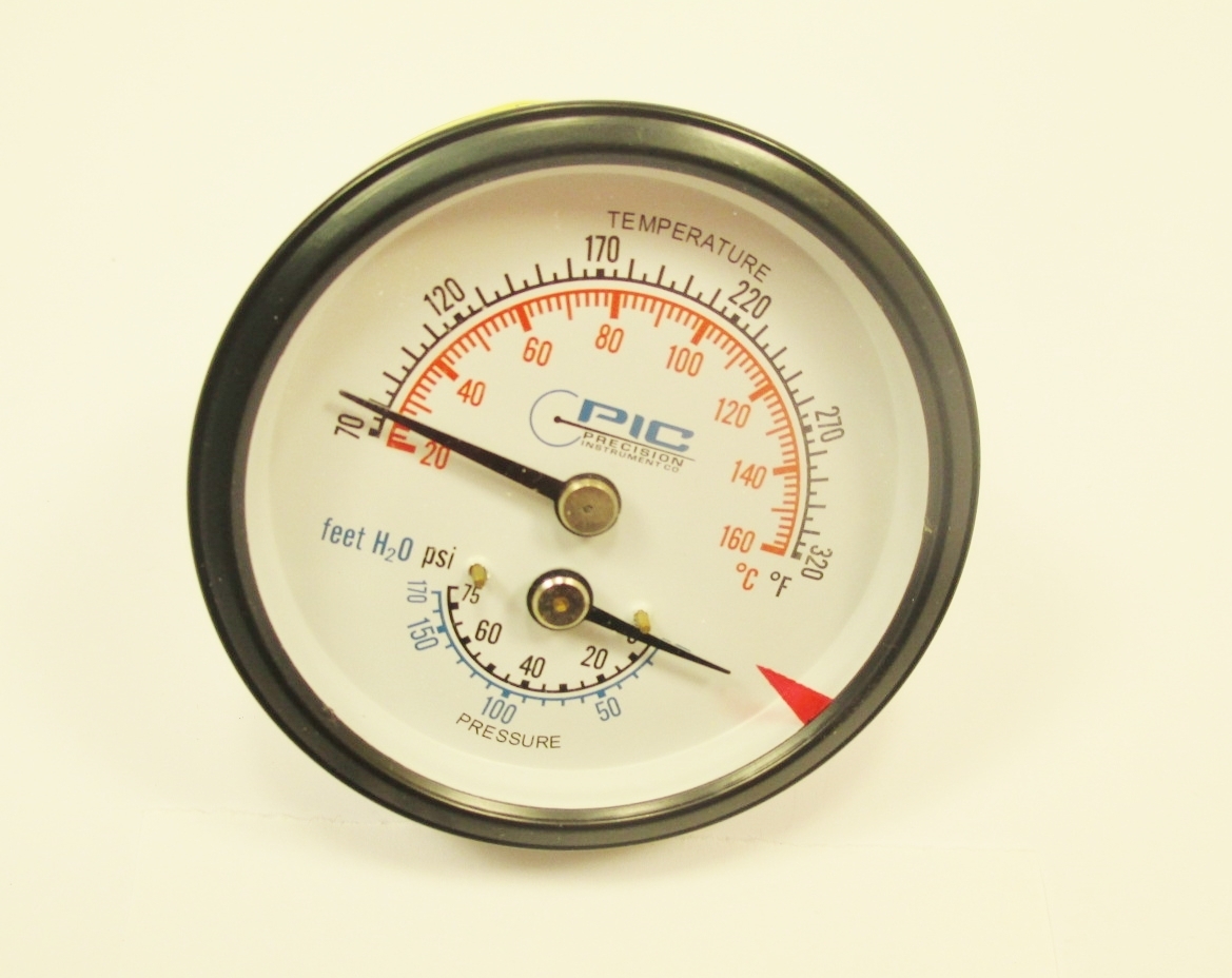 Laars Endurance 2400-114 Tridicator Gauge 