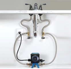 Aquamotion AMH3K-7 Recirculation Kit for Standard Plumbing Systems with Hot Water Pipe Length up to 250 Feet. 