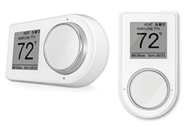 LUX GEO-WH 7 Day Programmabe Wifi Geo Fencing Thermostat 