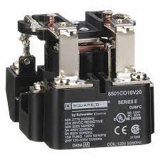 Square D 8501CO16V20 DPDT 40A 277vac Power Relay 120volt Coil 