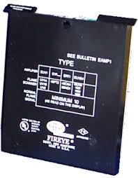 Fireye E1R1 Infrared Flame Amplifier for E110 Control