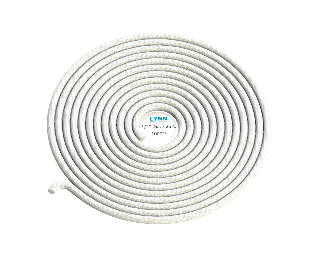 Lynn Manufacturing - Lynn Manufacturing 9401 Rope Kaowool, 1000F -- 25 ...